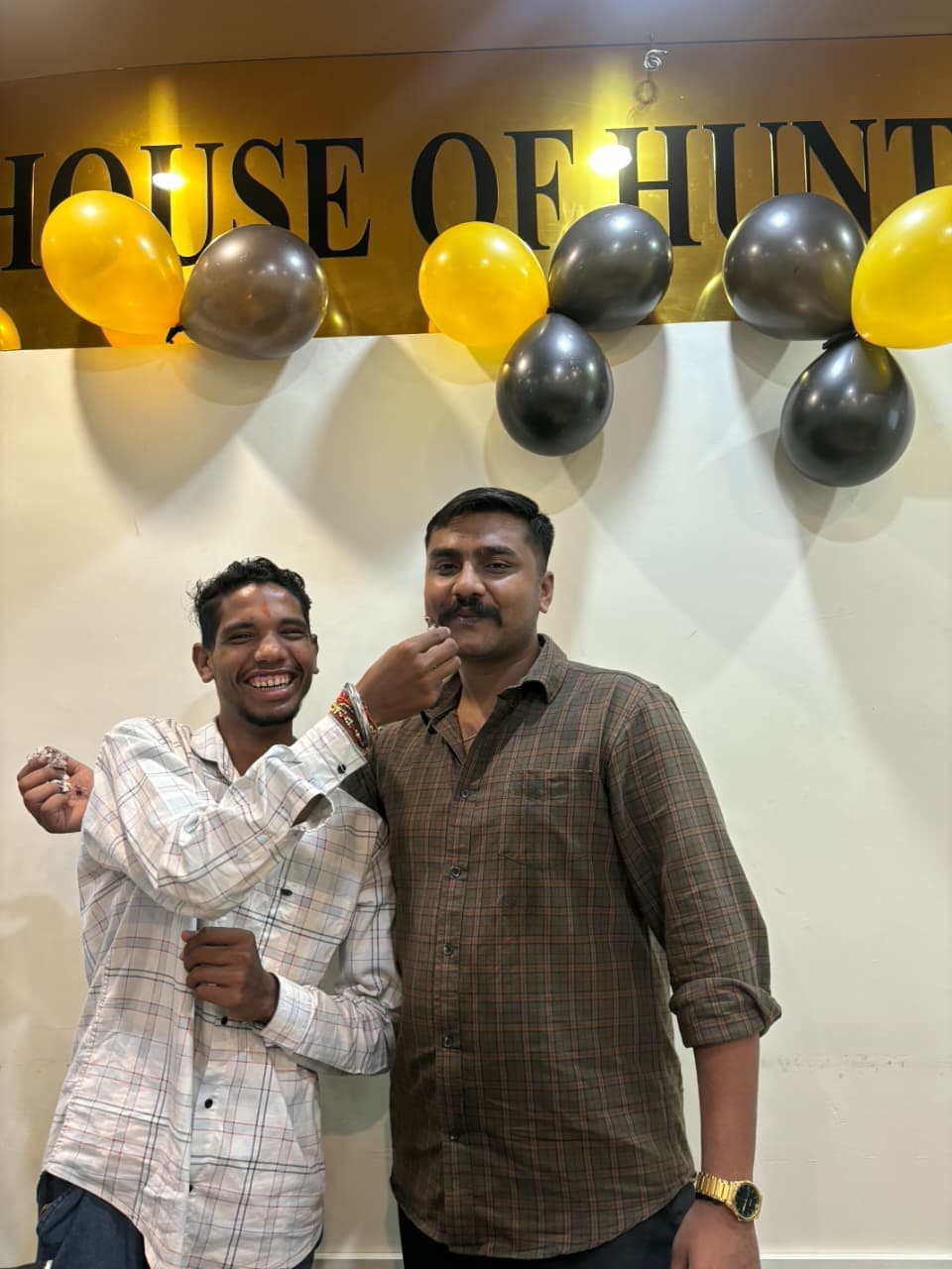 Mentors and students smiling together during Teacher's Day at TradeAura