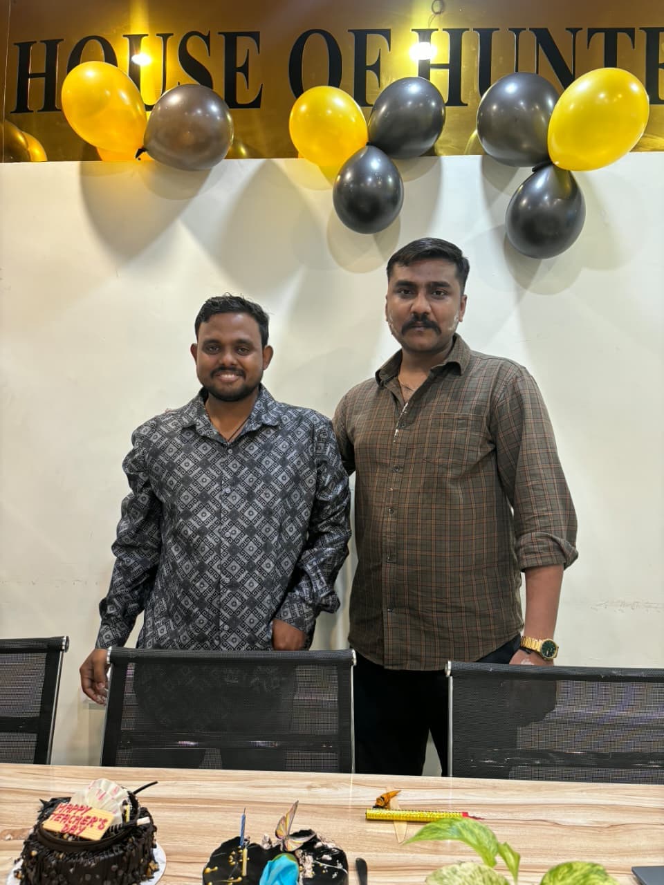Mentors and students sharing a light moment during Teacher's Day at TradeAura